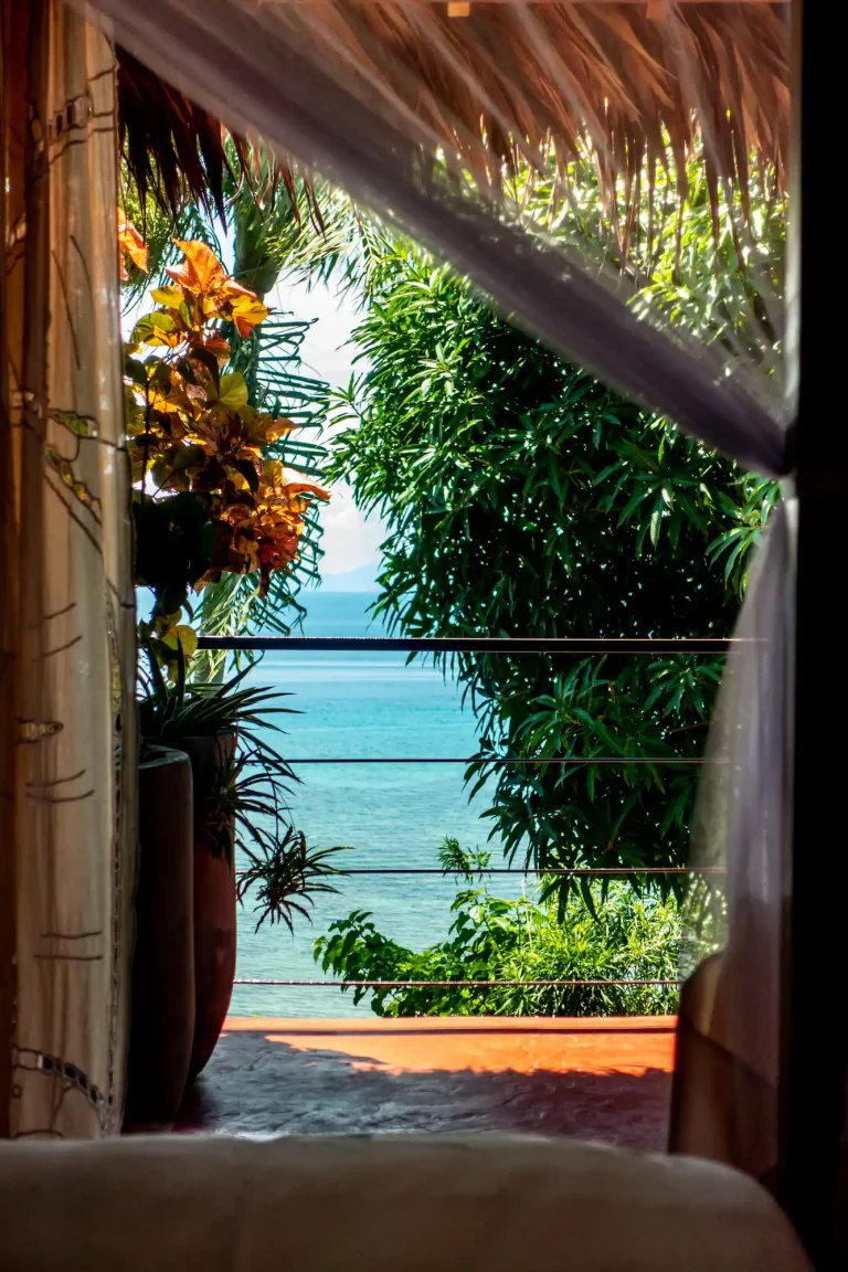 vue mer chambre lodge nosy komba